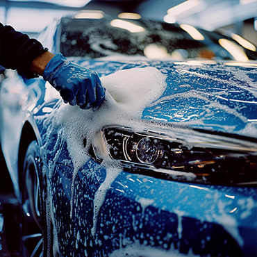 professional car washing and grooming